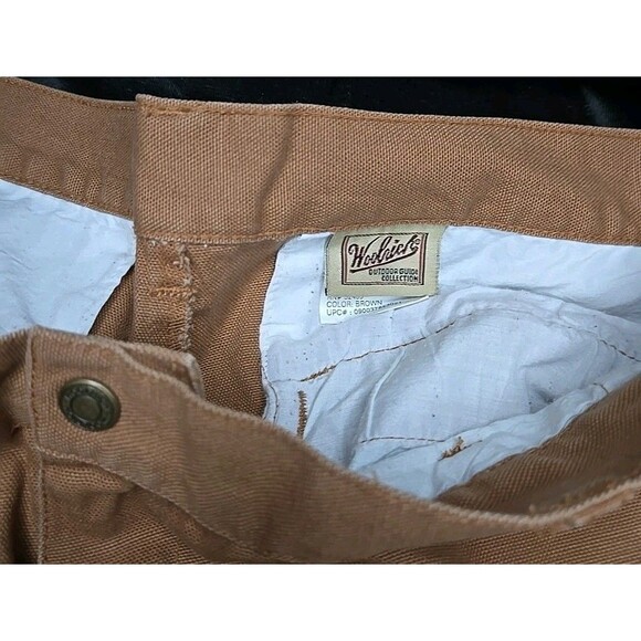 Woolrich Canvas Outdoor Collection Pants Double Knee Hunting Mens Sz 38 x 30 - Picture 12 of 14